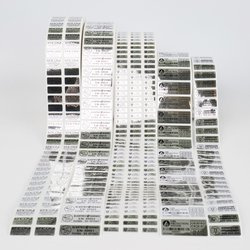 PLOMBY GWARANCYJNE VOID SREBRNE, BŁYSZCZĄCE